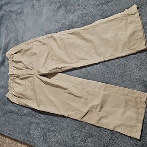 Totes Tan Polyester Water Resistant Pants Outdoor Size L